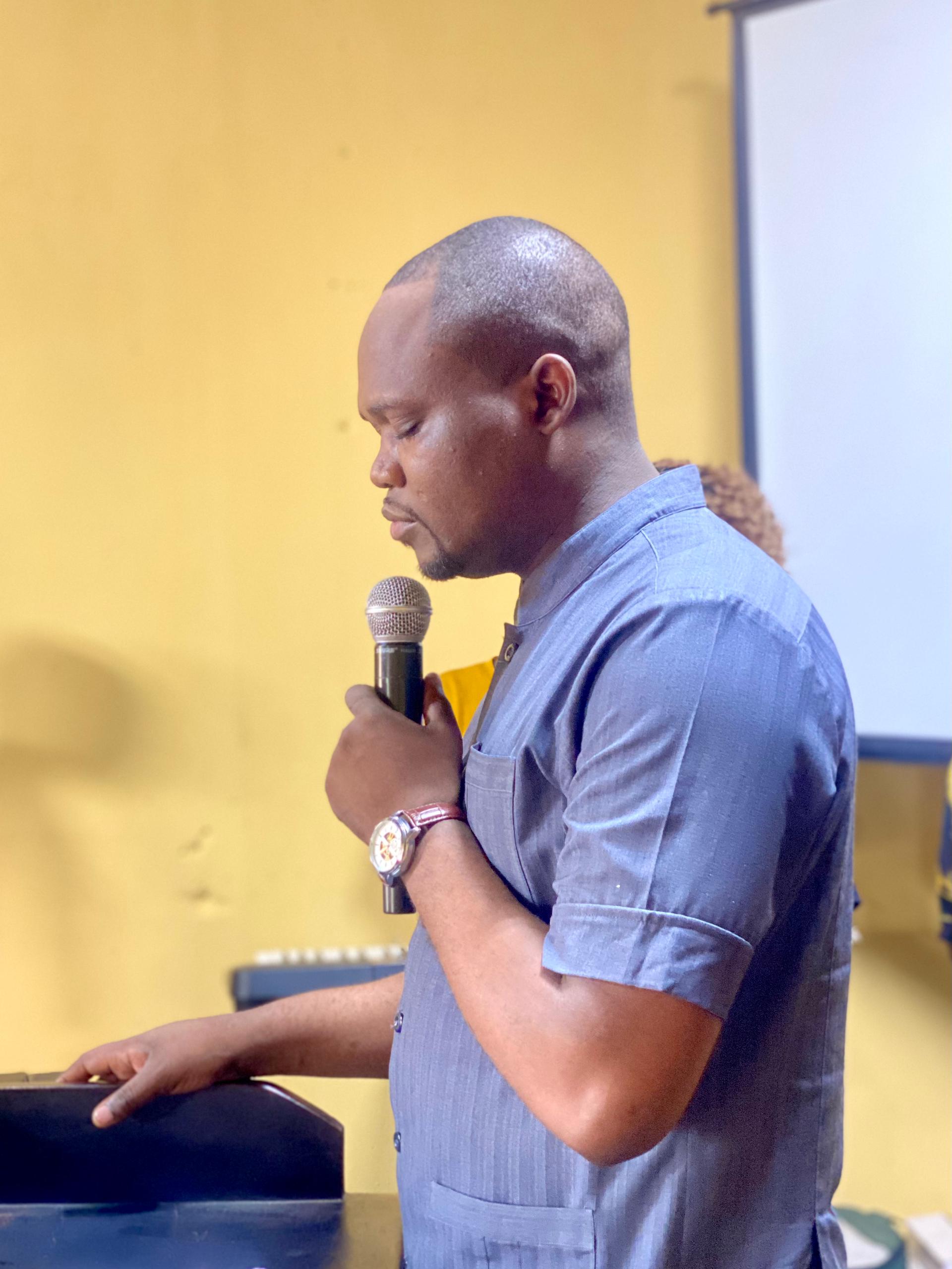 Pastor George Zulu Preaching the Word